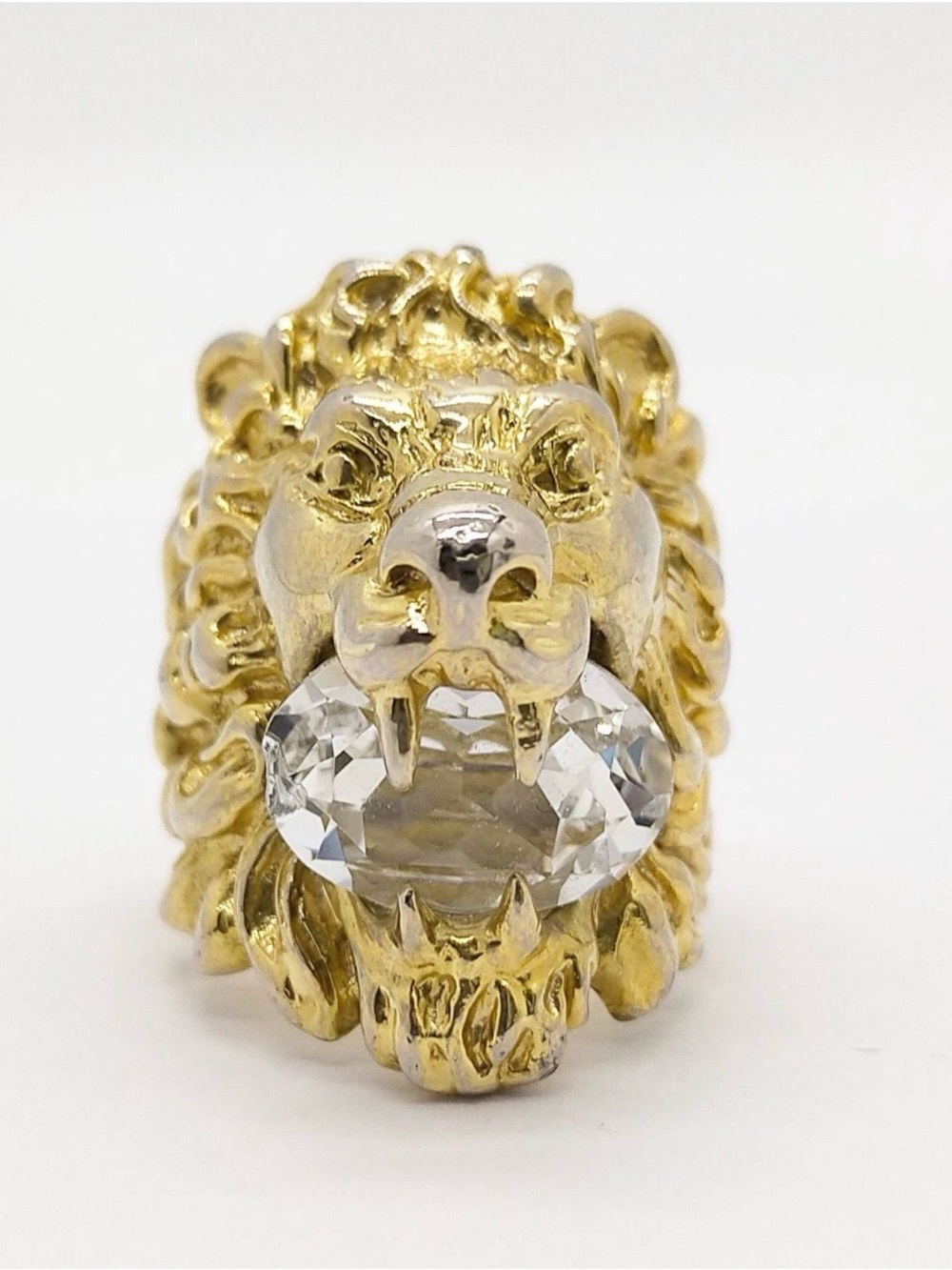 Gucci Lion Head Ring